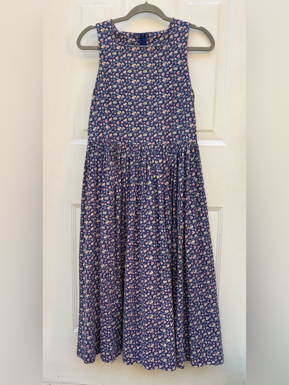 Vintage Laura Ashley ditsy floral maxi dress